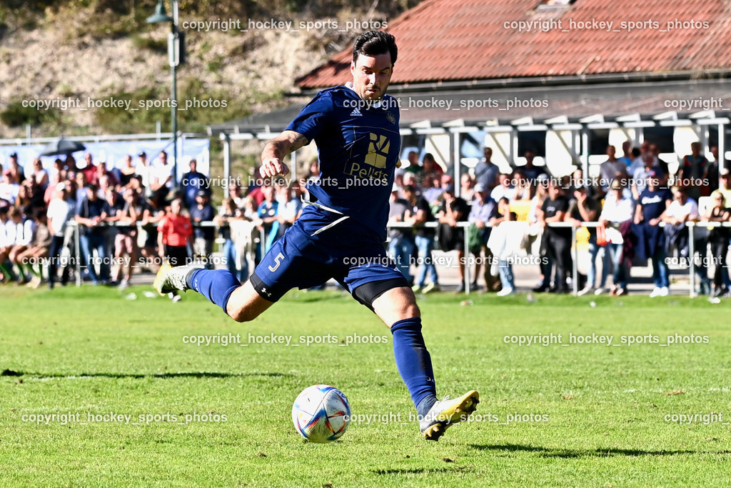ATUS Velden vs. ASKÖ Köttmannsdorf 7.10.2023 | #5 Roland Putsche ATUS Velden, ATUS Velden vs. ASKÖ Köttmannsdorf 7.10.2023, ATUS Velden vs. ASKÖ Köttmannsdorf am 07.10.2023 in Velden (Wald Arena Velden), Austria, (Photo by Bernd Stefan)