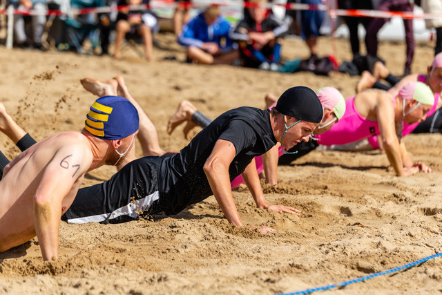 DLRG, Rettungssport, Beach- & Oceanevents, Landesmeisterschaften Freiwasser Rettungssport NRW 2025 13.09.2025 | Kalkar-Wissel, Deutschland - September, 13: Landesmeisterschaften Freiwasser Rettungssport NRW 2025 (Foto: Benedikt Lang (DLRG)) - Realisiert mit Pictrs.com