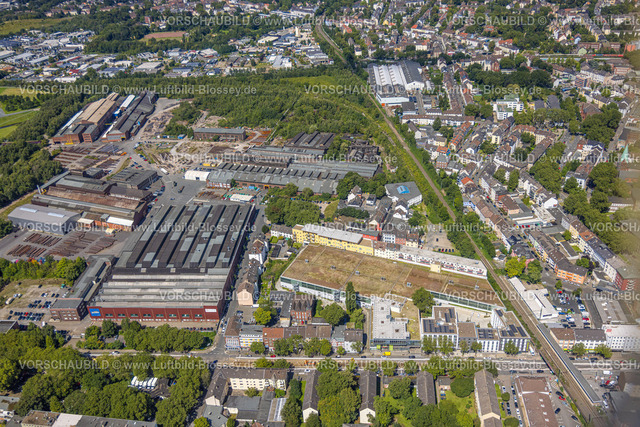 Bochum230802231 | Luftbild, Westpark, Kruppwerke, Bochum, Ruhrgebiet, Nordrhein-Westfalen, Deutschland