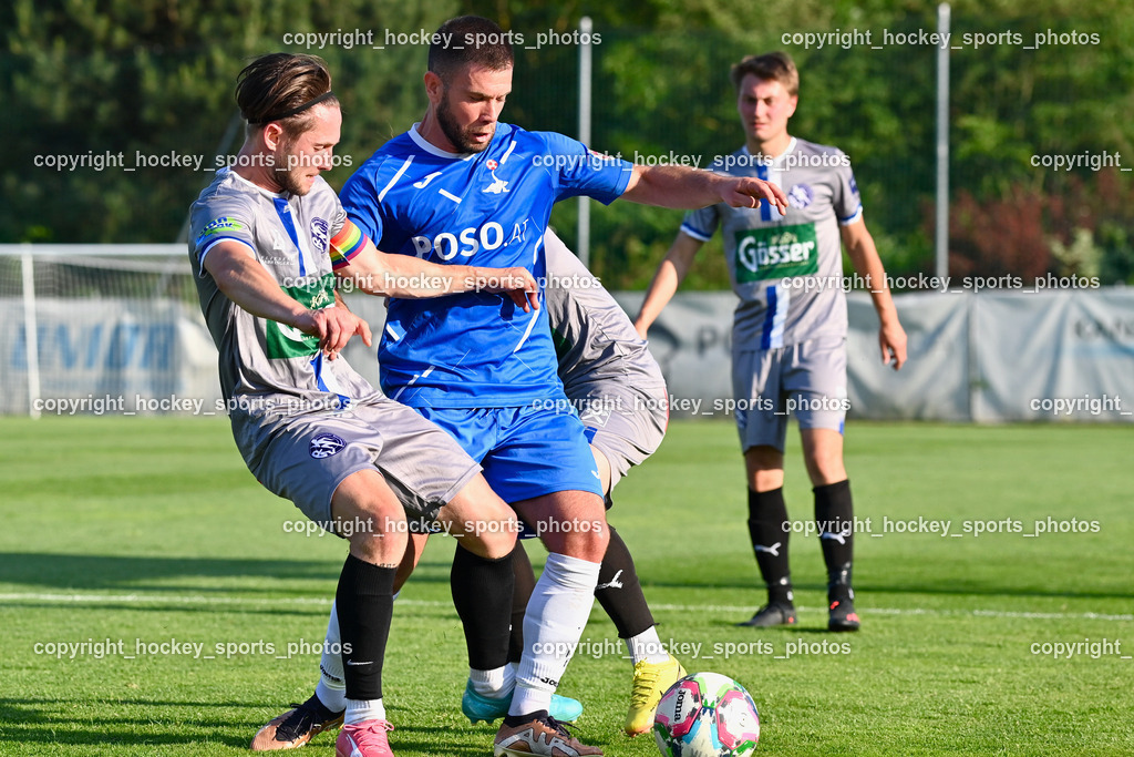 SAK vs. SV Dellach Gail 17.6.2023 | #23 Maximilian Wastian, #99 Uros Palibrk