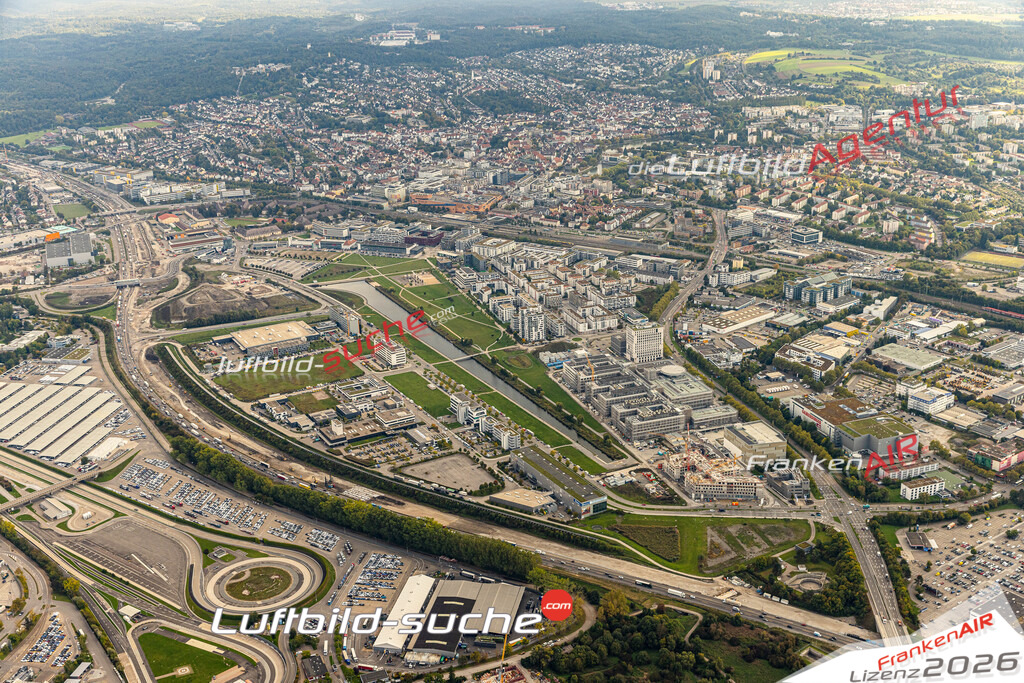 Luftaufnahme von  Böblingen - Die Luftaufnahme wurde 2025 vom UL-Flugzeug heraus erstellt ( keine Drohne ) - Hochauflösende Luftaufnahme - für professionelle Ausdrucke geeignet. Die Geschenkidee !Mit Lizenz und Bildrechte bestellbar