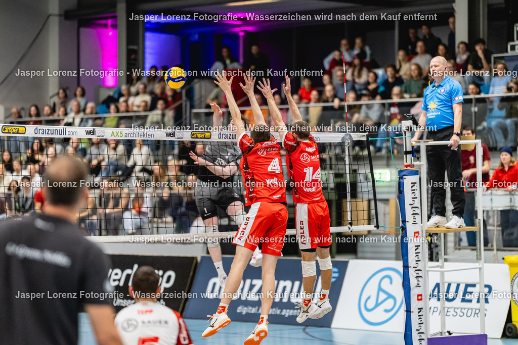 Volleyball I Herren I Saison 2026-2027 I 2. Bundesliga Nord I 06. Spieltag I Kieler TV - VV Humann Essen | Jasper Lorenz Fotografie - Realisiert mit Pictrs.com