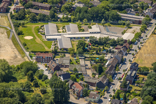 Oberhausen230705720 | Luftbild, LVR Christoph-Schlingensief-Schule, Schwarze Heide, Oberhausen, Ruhrgebiet, Nordrhein-Westfalen, Deutschland