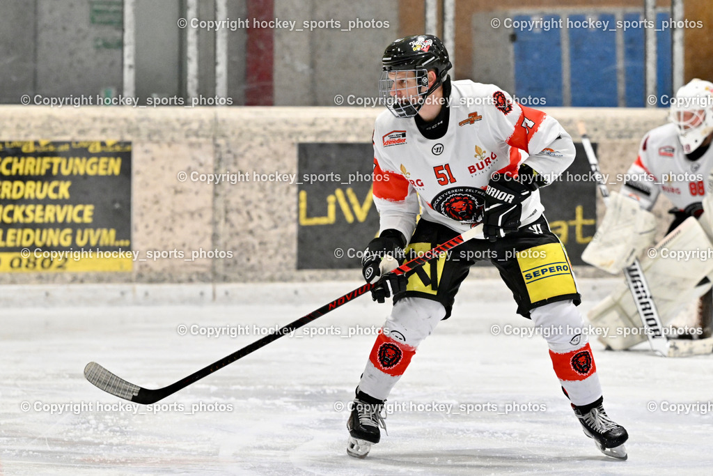 EC MET PHOTOVOLTAIK HORNETS SPITTAL vs. EV ZELTWEG MURTAL LIONS | #51 Dudas Michal EV ZELTWEG MURTAL LIONS, EC MET PHOTOVOLTAIK HORNETS SPITTAL vs. EV ZELTWEG MURTAL LIONS, EC MET PHOTOVOLTAIK HORNETS SPITTAL vs. EV ZELTWEG MURTAL LIONS am 08.02.2026 in Spittal an der Drau (Eissportzentrum Spittal), Austria, (Photo by Bernd Stefan)