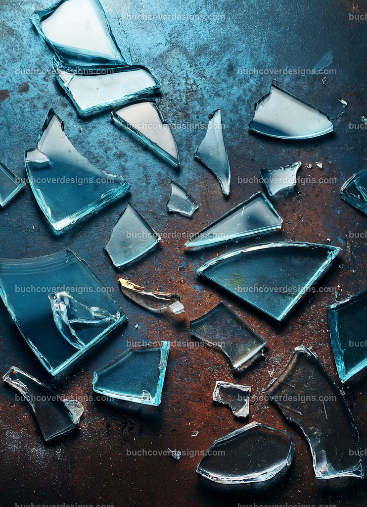 Glassplitter  _ Glasscherben auf metal | Entdecken Sie kreative Buch Cover Designs für Self-Publishing-Autoren und Verlage! Unsere maßgeschneiderten Designs ziehen Leser an und bringen Ihre Geschichten visuell zum Leben. Lassen Sie uns Ihr perfektes Cover gestalten!
