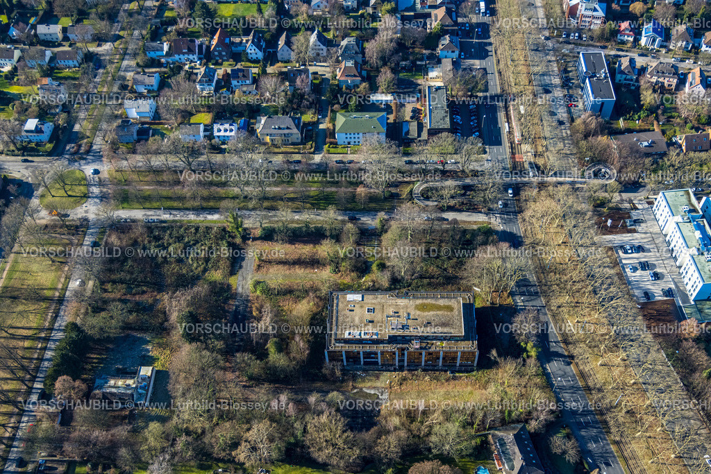 Dortmund230200592 | Luftbild, geplanter Abriss altes Bürogebäude Siemens-Nixdorf-Haus an der Max-Eyth-Straße für neues Wohngebäude, Westfalendamm, Dortmund, Ruhrgebiet, Nordrhein-Westfalen, Deutschland