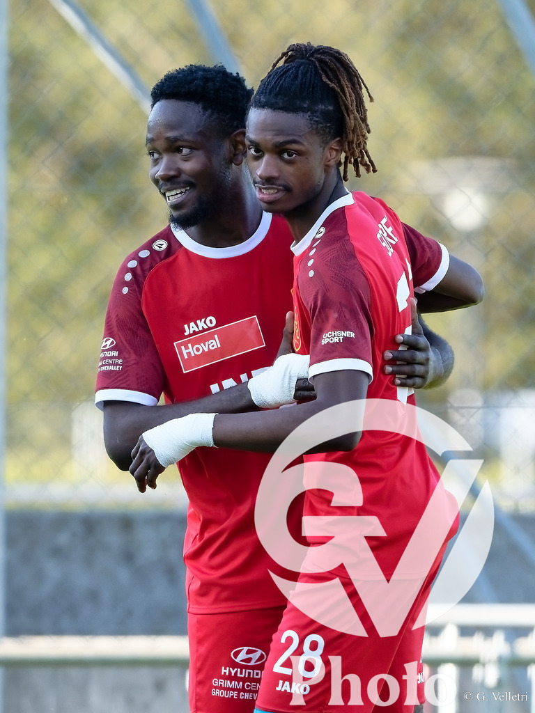 Lancy FC  v Servette FC M-21  - 1ere ligue Classic  | Geneva, Switzerland - April 25 : during the 1ere ligue Classic  match between Lancy FC  and Servette FC M-21  at Stade de Marignac on April 25 , 2026 in Geneva, Switzerland.