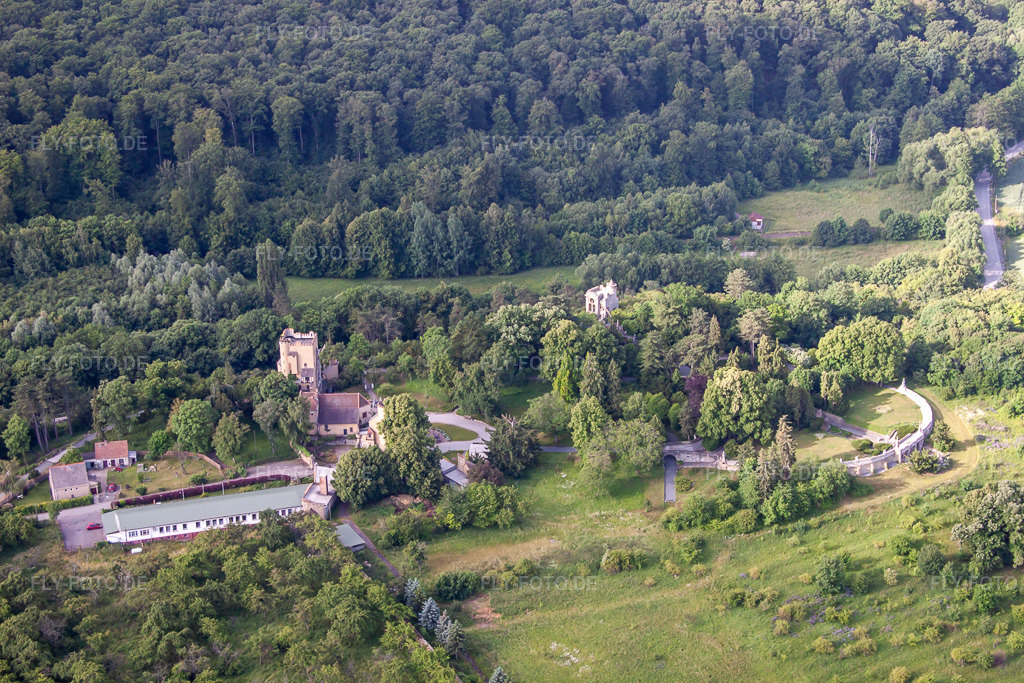 Luftbild: Ballenstedt Roseburg im Ortsteil Rieder in Ballenstedt im Bundesland Sachsen-Anhalt in Deutschland. Foto: IMG_58447.jpg vom 30.06.2013 durch Werner Riehm/FLY-FOTO.de