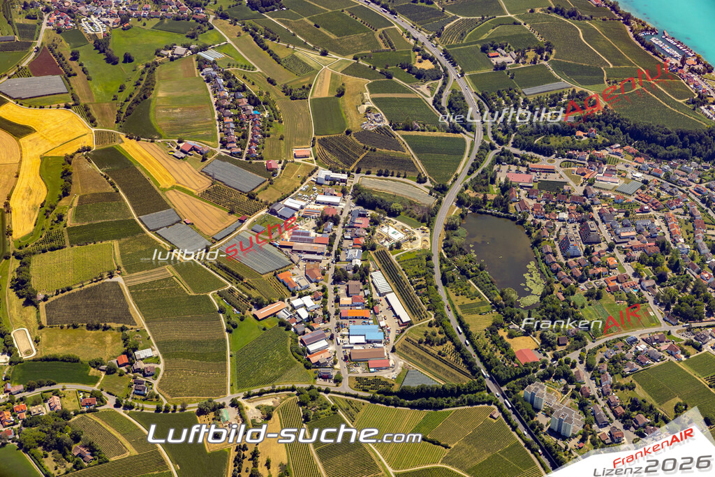 Aktuelles Luftbild von Riedetsweiler Stetten - Die Luftaufnahme wurde 2022 mittels UL-Flugzeug erstellt ( keine Drohne ) - hochauflösende Kamera-Systeme von  Canon -Beste Qualität - Für grossformatige Ausdrucke geeignet. Die Geschenkidee !