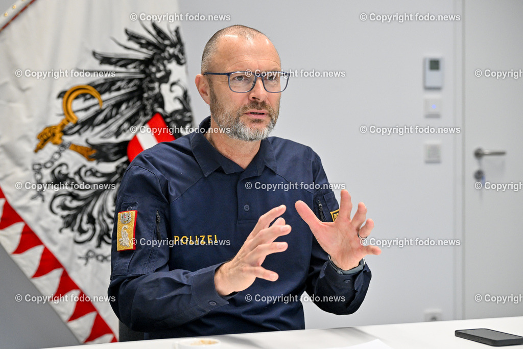 Andreas Pilsl_ Landespolizeidirektor Ooe_ 28.12.2023-34 | 28.12.2023, Landespolizeidirektion Oberoesterreich, AUT, Andreas Pilsl, im Bild Andreas Pilsl (Landespolizeidirektor Ooe)