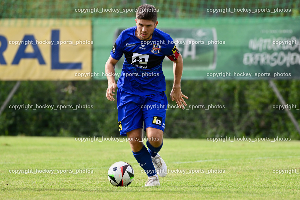 FC Faakersee vs. Union Matrei | #10 Jonathan Panzl Matrei, FC Faakersee vs. Union Matrei, FC Faakersee vs. Union Matrei am 18.08.2024 in Finkenstein (Sportplatz Faakersee), Austria, (Photo by Bernd Stefan)