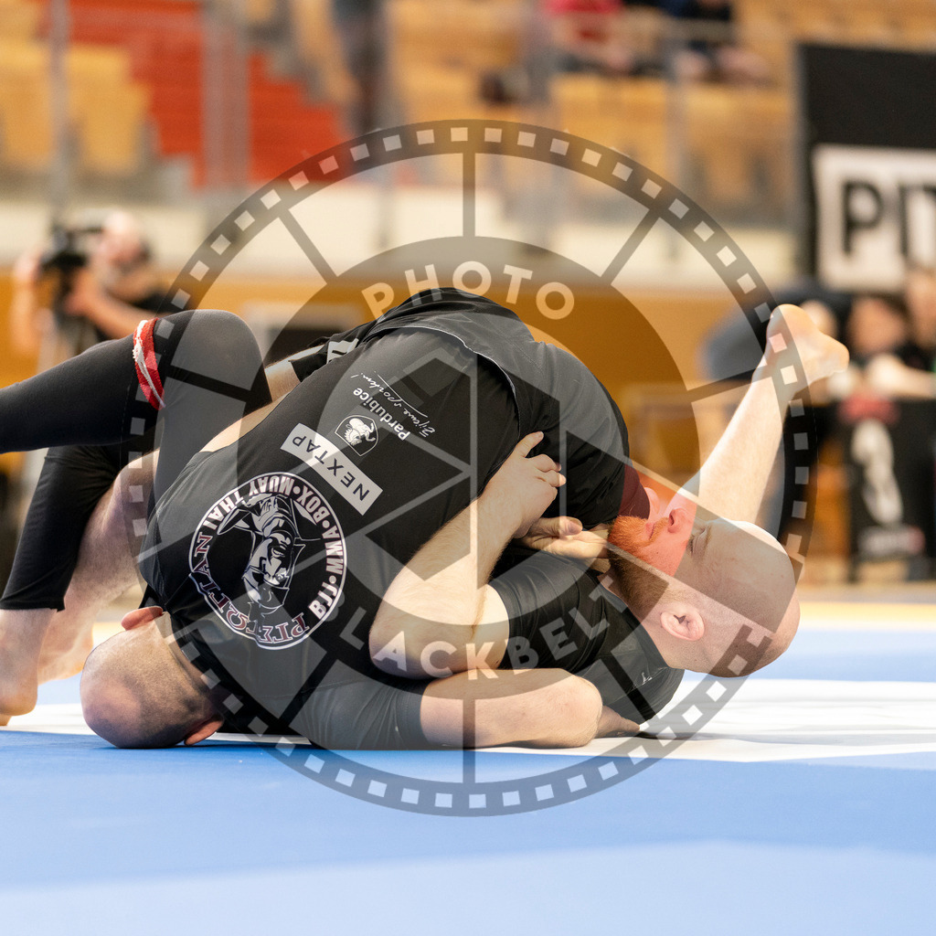 20240316PBB1078 | Athletes compete during the ADCC Eastern European Open grappling Competition in Poznan, Poland, on March 16, 2024.