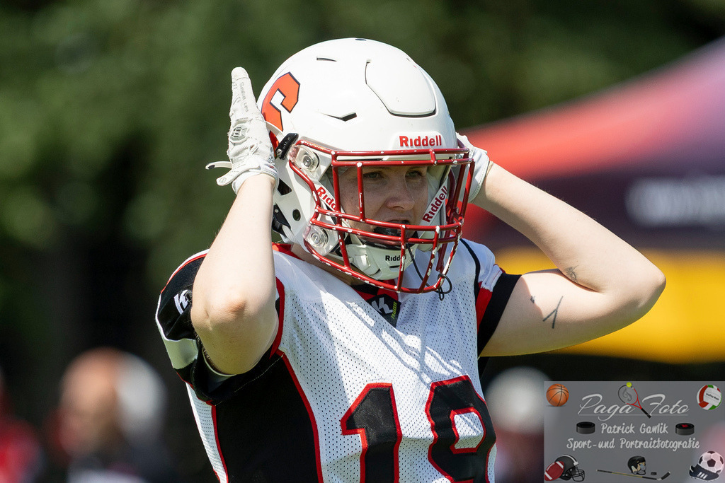 GFLW 1: German Football League Women 1: Rodgau Pioneers Ladies - Stuttgart Scorpions Sisters, 07.06.2026 | .s18., Freisteller, Portrait / Porträt, Rodgau Pioneers Ladies - Stuttgart Scorpions Sisters, Rodgau, Maingau-Energie-Stadion "Am Weichsee", 7.6.2026 - Realisiert mit Pictrs.com