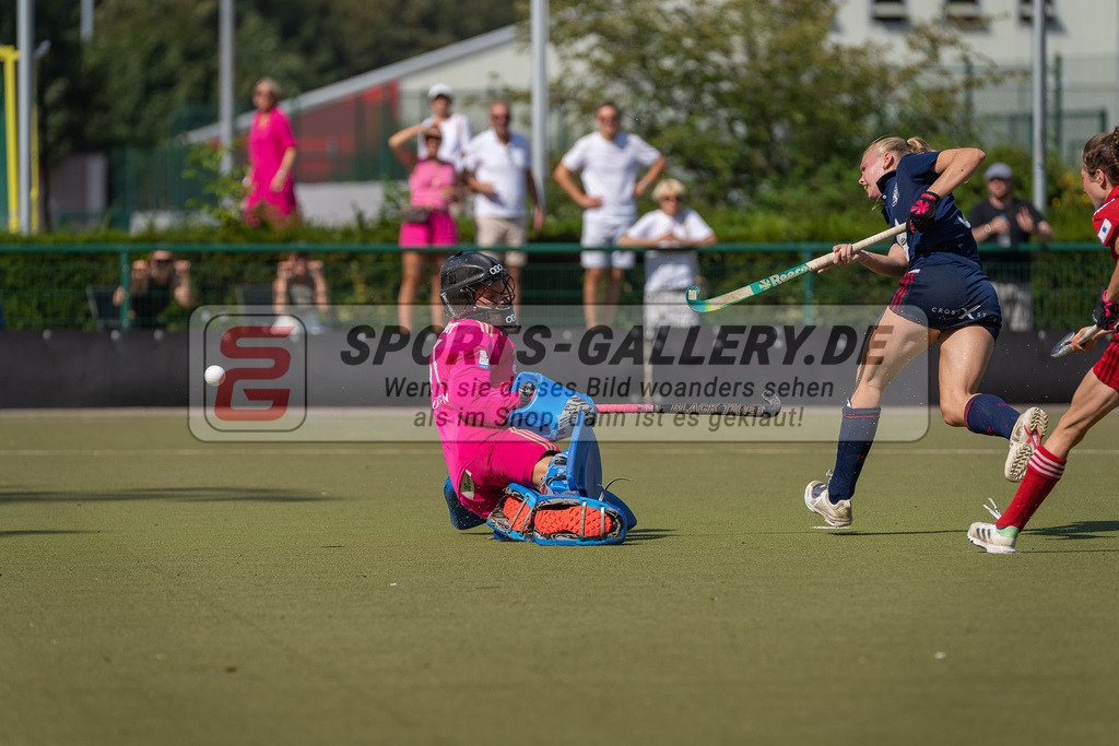 HK_20230910_104014 | 1.Bundesliga Damen Düsseldorfer HC - Rot-Weiss köln  am 10.9.2023 DHC, Düsseldorf , Sielaff Maja ( Torfrau Rot-Weiss Köln #81 )