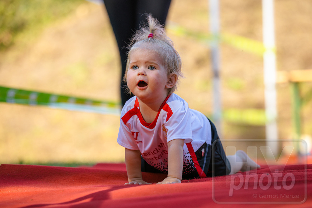 16. Hoywoj-CityLauf im Sportforum Hoyerswerda - 16.09.2023 | 10m VdK-Windel-Flitzer - Realisiert mit Pictrs.com