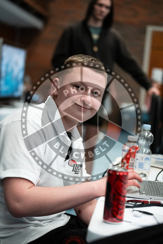 20251129PBB8841 | Fighters compete during the luta livre competition ILLCS XI winter edition on November 29, 2025 in Hannover, Germany.