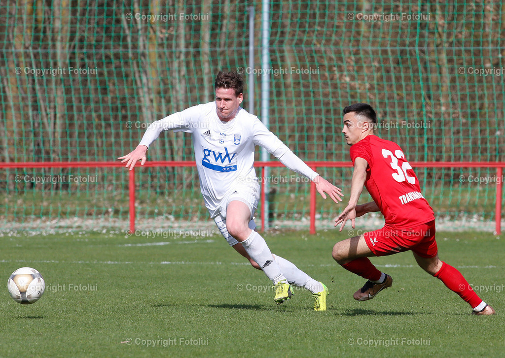 A_LUI_01042023_16 | SPORT,FUSSBALL ,LT1 OOELIGA ASKOE OEDT-UNION EDELWEISS LINZ 01.04.2023 IM BILD:FILIP BRESKIC  (OEDT) UND TOBIAS HAHN (EDELWEISS LINZ)  FOTO:FOTOLUI