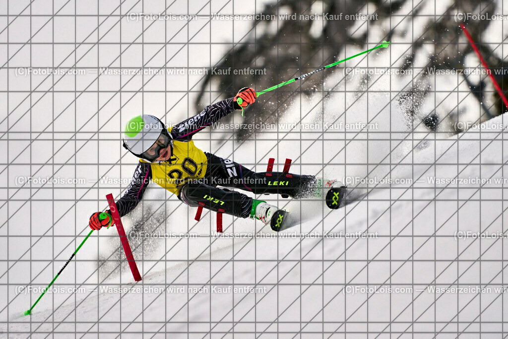 ALP7845_NOe-Kinder-LM_SL-I_Hochkar_Riess Maxine | (C)FotoLois.com, Alois Spandl. NÖ Kinder-Landesmeisterschaft, SLALOM im Draxlerloch am Hochkar, erster Lauf, So 18. Februar 2024.