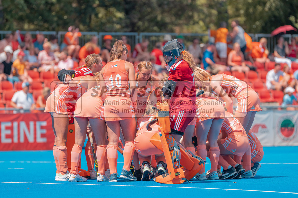 HK_20230711_101066 | Euro Hockey WU18 Spain vs Netherlands Championship Girls &amp; Boys am 11.7.2023 CHTC , Krefeld ,