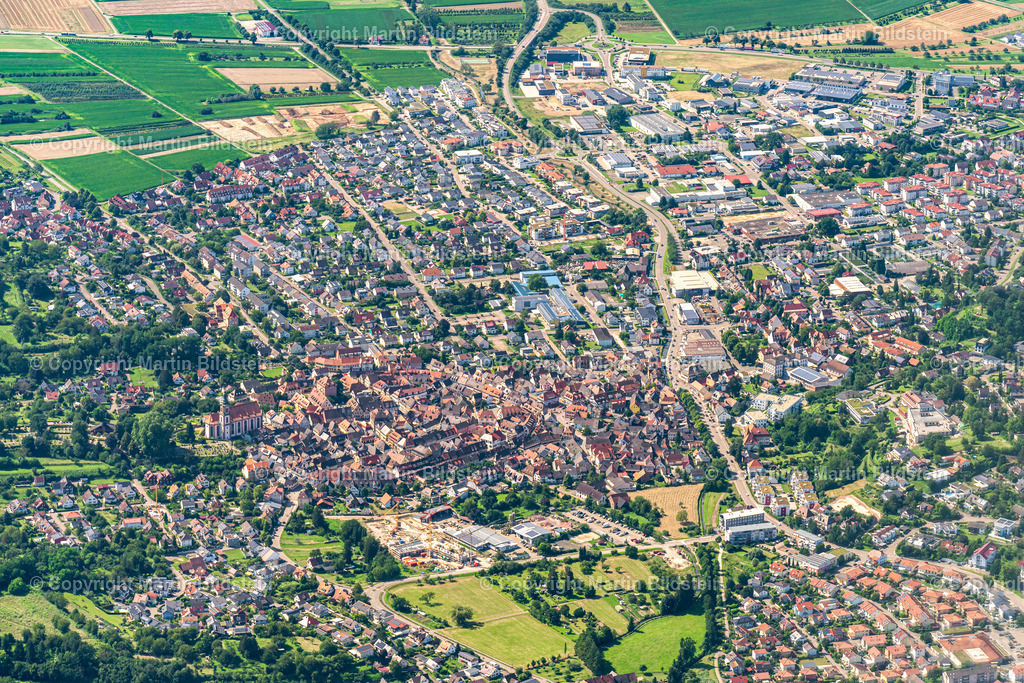 Ettenheim17. Juli 2024-8 | Bilder Fotos Luftbilder Luftaufnahmen Deutschland Süden Westen Schwarzwald Baden Württemberg  