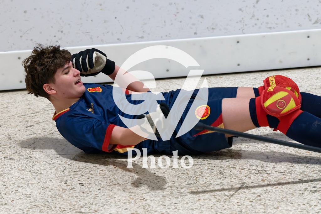 U15  - Geneve RHC v Montreux HC  |  during the U15  match between Geneve RHC and Montreux HC  at Centre sportif de la queue d'arve in Geneve, Switzerland