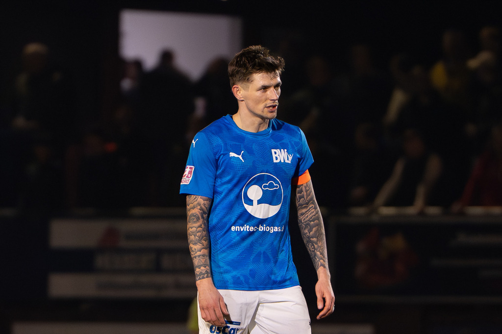Fußball I Herren I Saison 2025-2026 I Regionalliga Nord I 25. Spieltag I TuS Blau-Weiß Lohne - Werder Bremen II I 6381 | jns.sportfotos - Realisiert mit Pictrs.com