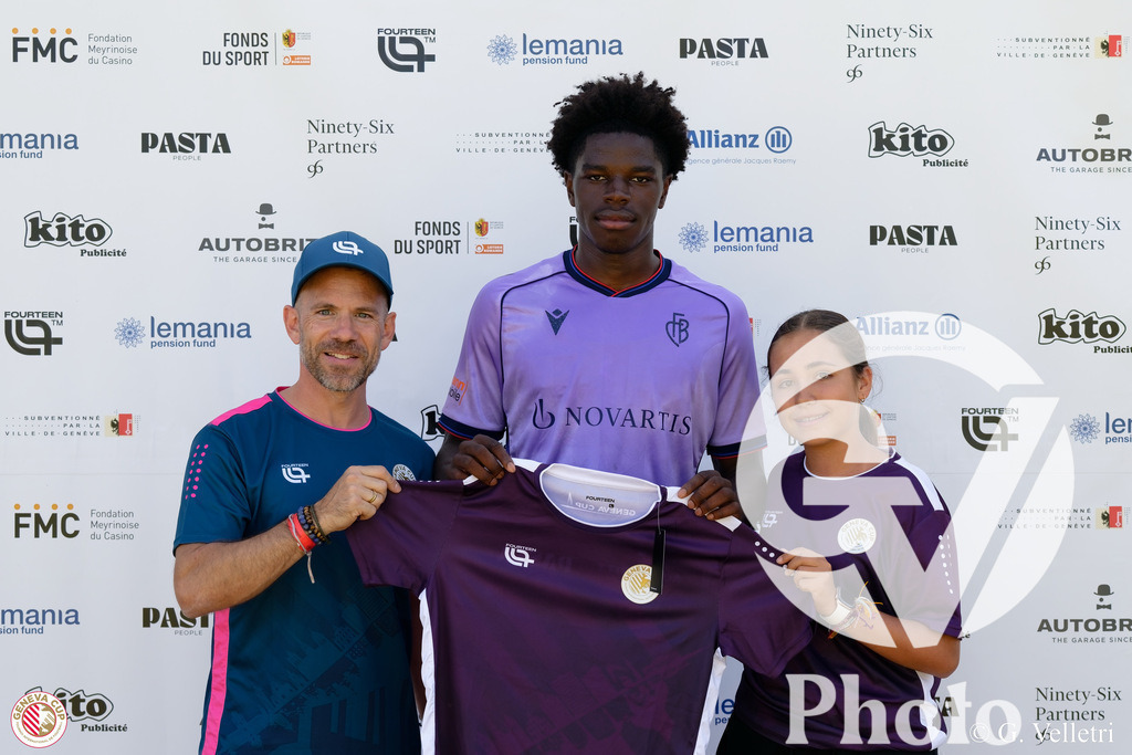 GenevaCup 5-6 - FC Basel v Meyrin FC | during the GenevaCup 5-6 match between FC Basel and Meyrin FC at Stade des Arberes in Meyrin, Switzerland