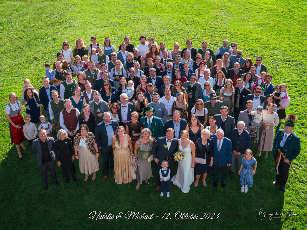 Gruppenbild 15x20 Natalie _ Michael | Baumgartner Markus Fotografie