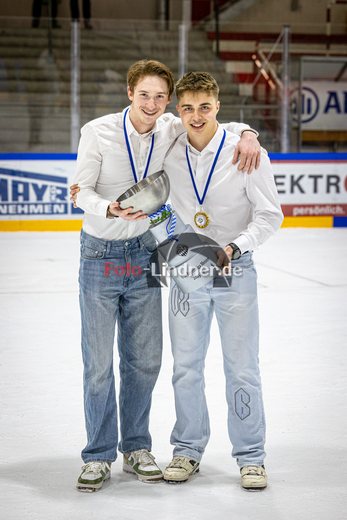 Peißenberg MINERS U20 Meisterfeier | Eishockey Bayernliga U20 Siegerehrung 2026, Peißenberg MINERS U20 Meisterfeier, 20260314,,2026-03-14 in Peißenberg (flatbuy Arena Peißenberg), Copyright: WolfgangxLindner www.foto-lindner.de