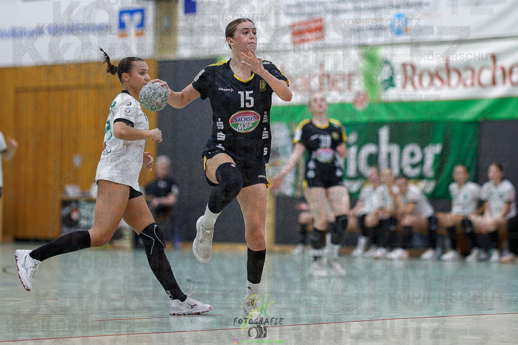Quali-Turnier JBL wJA; Frisch Auf Göppingen - HC Rödertal | Quali-Turnier JBL wJA; Frisch Auf Göppingen - HC Rödertal am 31.05.2025 in Oberkleen (Weidig-Halle)Photo © 2025 - Jörg Heinrich - Realisiert mit Pictrs.com