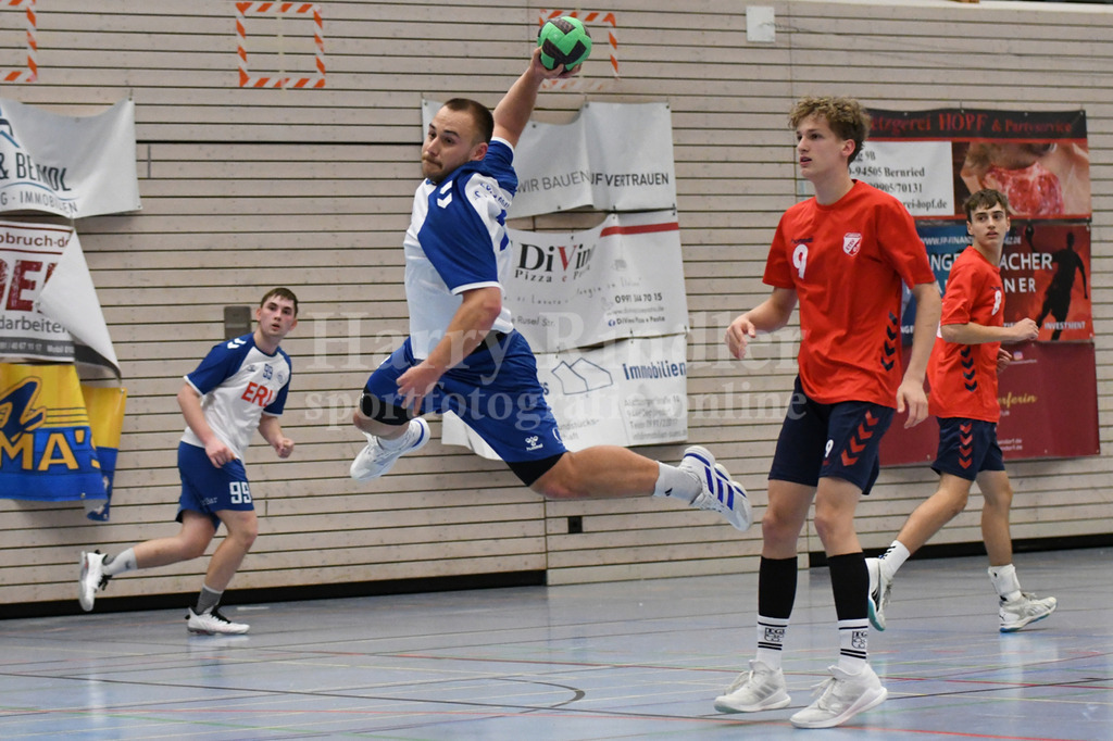 HC Deggendorf : ETSV 09 Landshut II | Aaron Zaglauer (HC Deggendorf  #17) - Realisiert mit Pictrs.com