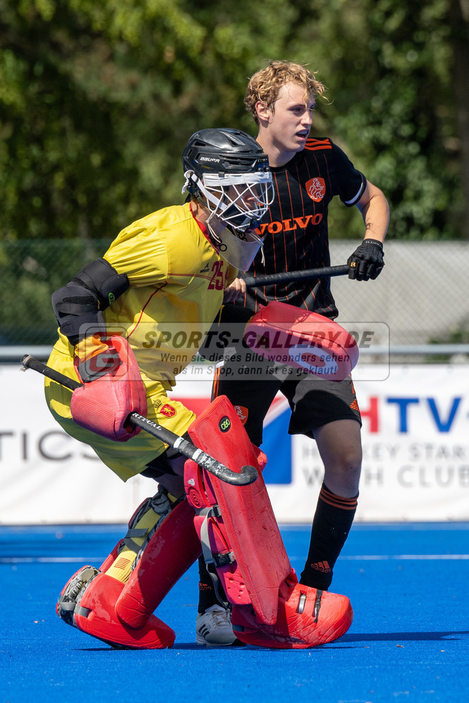 SFE_20230716_0204 | EuroHockey EM U18 Boys 3th 4th Netherlands vs Spain am 16.07.2023 in Krefeld (Gerd-Wellen-Hockeyanlage), Photo: Stephan Fehrmann 2023 (Sports-Gallery)