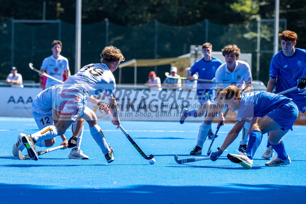 SFE_20230708_0081 | EuroHockey EM U18 Boys Belgium vs Scotland am 08.07.2023 in Krefeld (Gerd-Wellen-Hockeyanlage), Photo: Stephan Fehrmann 2023 (Sports-Gallery)