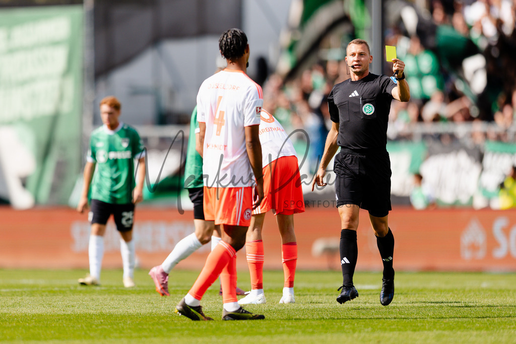 2. Bundesliga, Saison 2025/26, 5. Spieltag : SC Preußen Münster - Fortuna Düsseldorf | Münster, 14.09.2025: 2. Bundesliga, 5. Spieltag, SC Preußen Münster gegen Fortuna Düsseldorf im LVM-Preußenstadion in Münster. Foto: sportfotografie.ms | Markus Paletta - Realisiert mit Pictrs.com