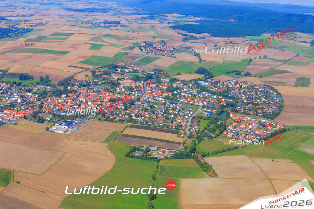 Luftbild von Muehle Hofheim-in-unterfranken - Luftaufnahme wurde 2015 von https://frankenair.de mittels Flugzeug (keine Drohne) erstellt - die Geschenkidee