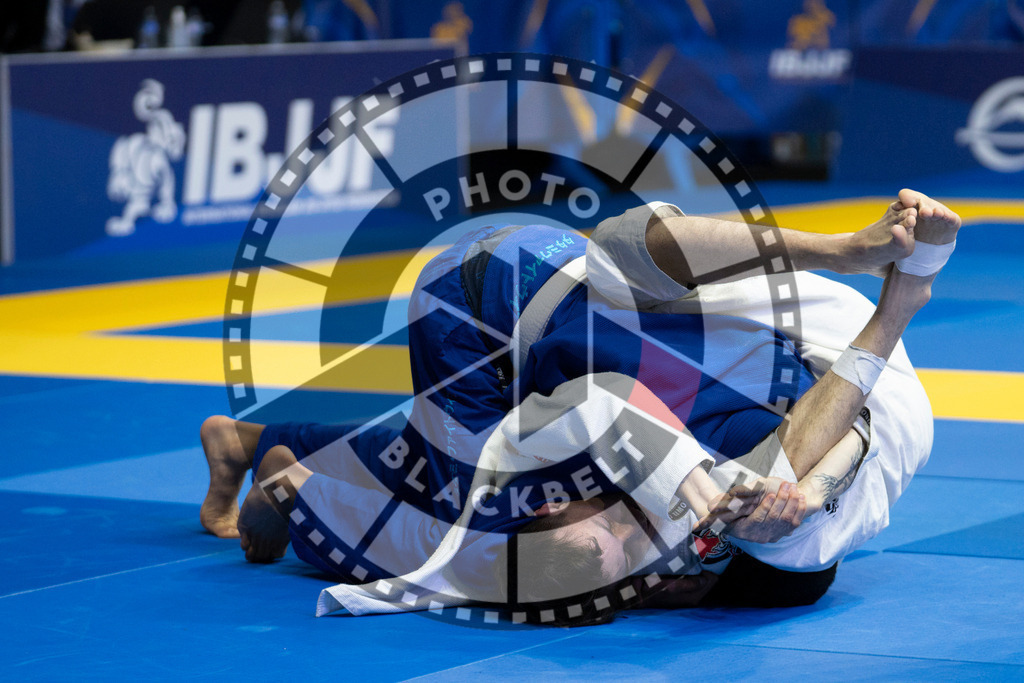 20240119PBB1794 | Fighters compete during the IBJJF European Championship in Paris, France, on January 19, 2024.