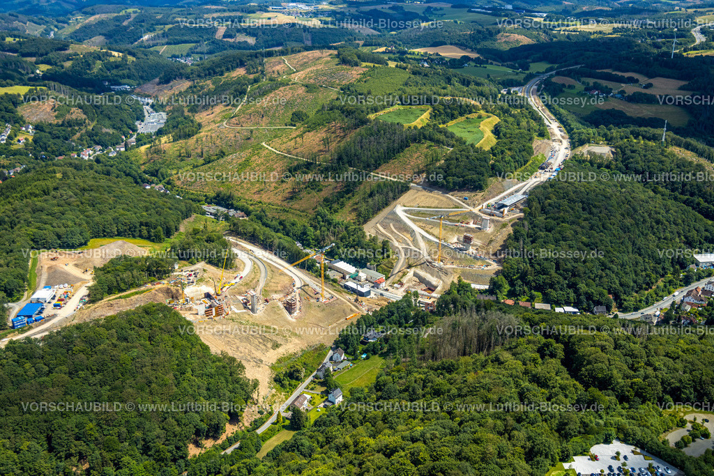 Luedenscheid240709122 | Lüdenscheid, Rahmedetalbrücke, A45, Sauerlandlinie, Sauerland, Nordrhein-Westfalen, Deutschland