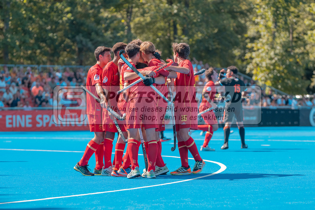 HK_20230711_101273 | Euro Hockey MU18 Spain vs Netherlands Championship Girls &amp; Boys am 11.7.2023 CHTC , Krefeld ,