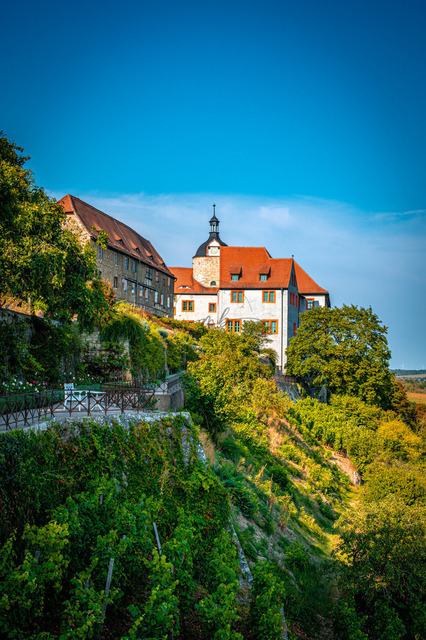Altes Schloss der Dornburger Schlösser | Professionelle Natur- & Landschaftsfotos als Poster, auf Leinwand & viele mehr. Wähle aus einer Vielzahl an Formaten & Materialien Dein perfektes Bild. - Realisiert mit Pictrs.com