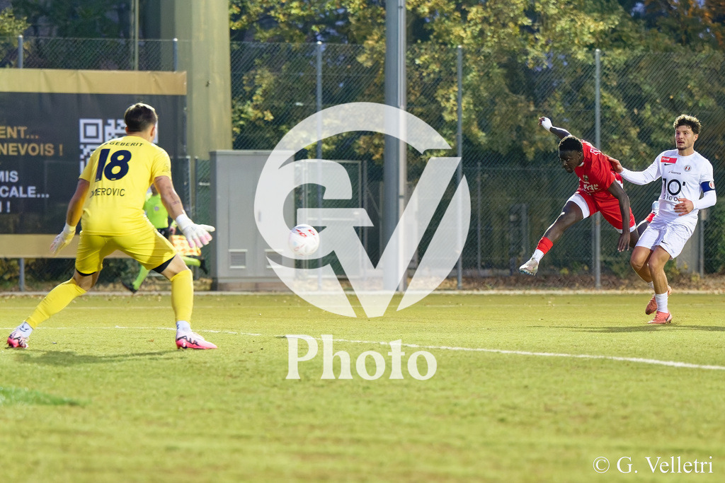 Promotion League - FC Grand-Saconnex v FC Rapperswil | during the Promotion League game between FC Grand-Saconnex and FC Rapperswil at Stade du Blanché in Grand-Saconnex, Suisse