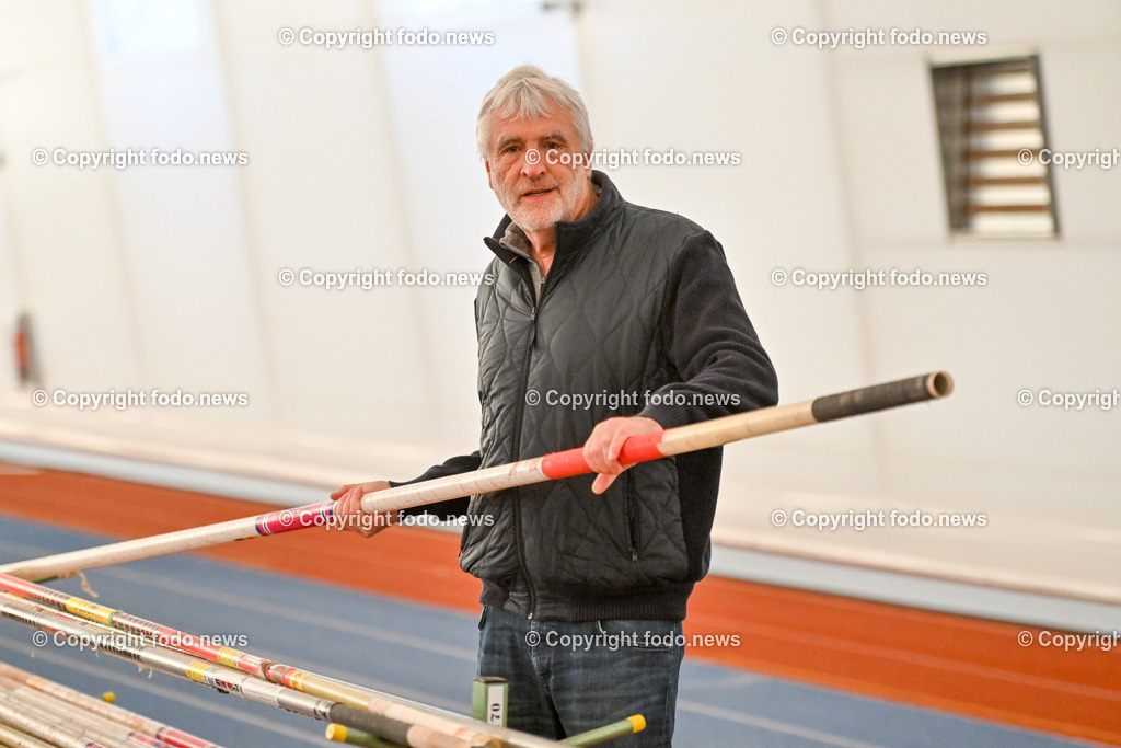Roland Werthner (Präsident OÖLV)_ 22.02.2023-6 | 22.02.2023, Linz, AUT, Ooe Leichtathletik Zentrum, im Bild Roland Werthner (Praesident Oberoesterreichischer Leichtathlteik Verband)