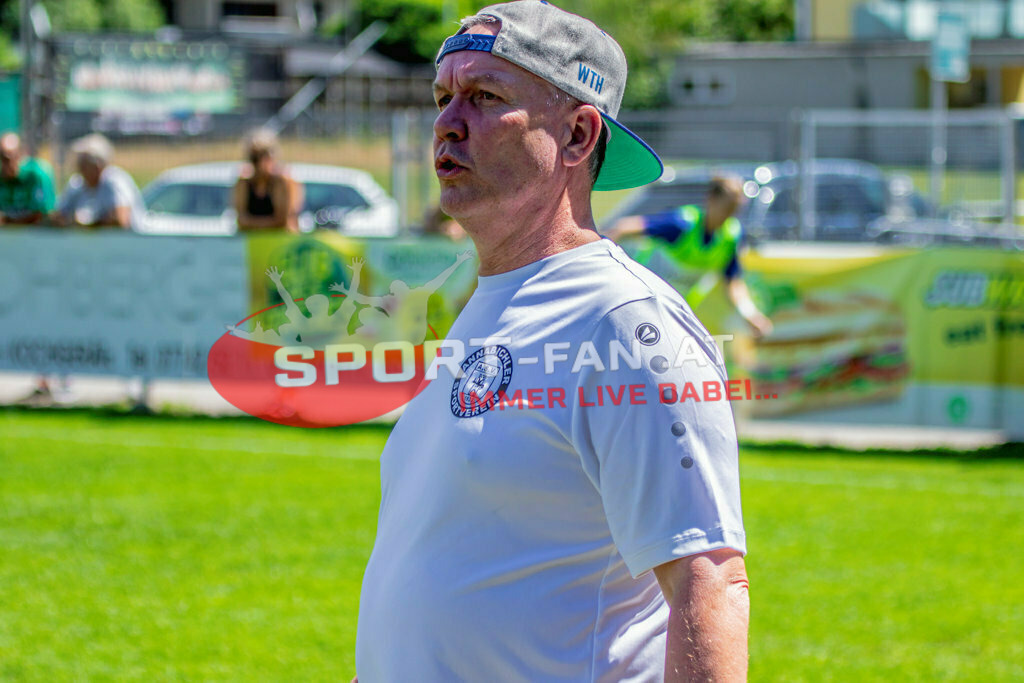 ASV Klagenfurt - Donau Klagenfurt | Wolfgang Thun-Hohenstein (Trainer ASV Klagenfurt) ; ASV Klagenfurt - Donau Klagenfurt am 31.07.2022 in Klagenfurt
(ASV Platz Annabichl), AUSTRIA, (Photo by Ernst Krawagner sport-fan.at) - Realisiert mit Pictrs.com