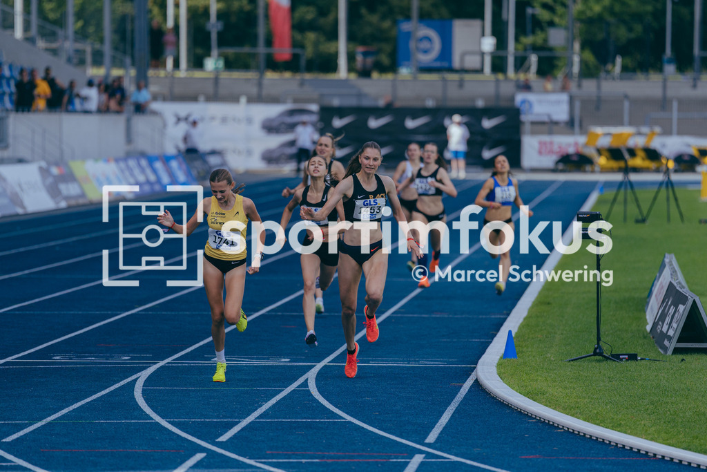 Deutsche Meisterschaften U20 / U16 2026 | 800-Meter-Lauf, Finale, Deutsche Meisterschaften der U20 &amp; U16 2026, Lohrheidestadion Bochum-Wattenscheid, 12.07.2026. Foto: Marcel Schwering / sportimfokus - Realisiert mit Pictrs.com