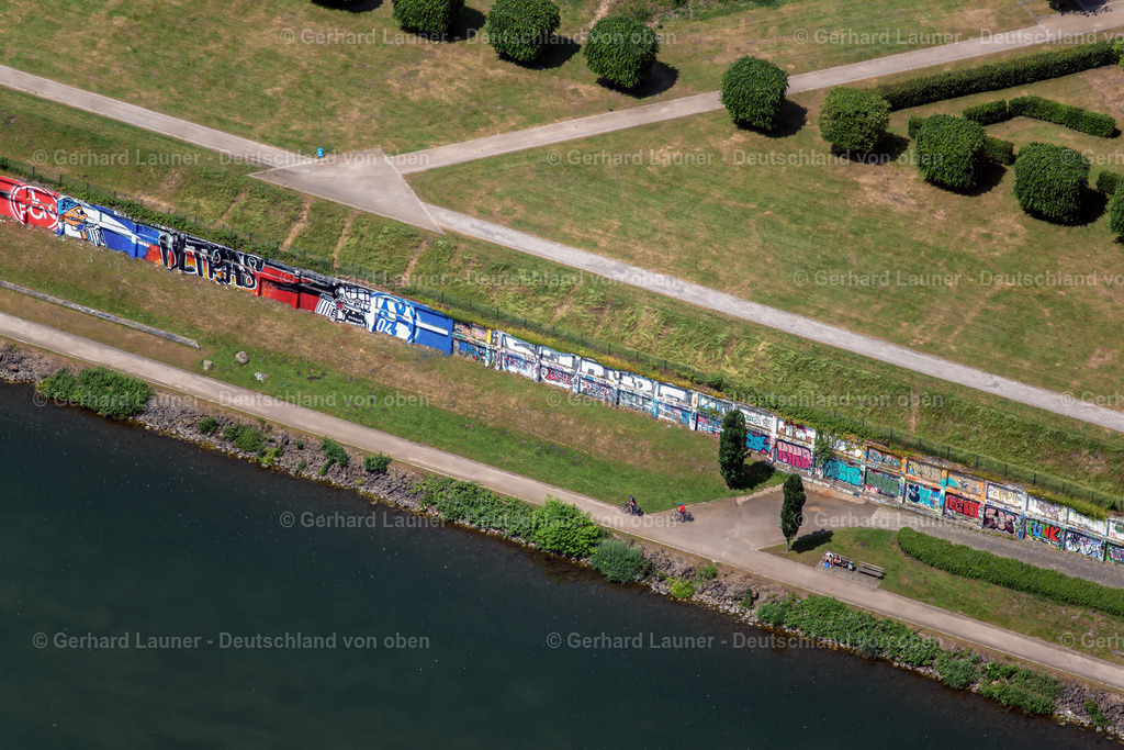 3805547 | Graffitimauer im Nordsternpark, Gelsenkirchen