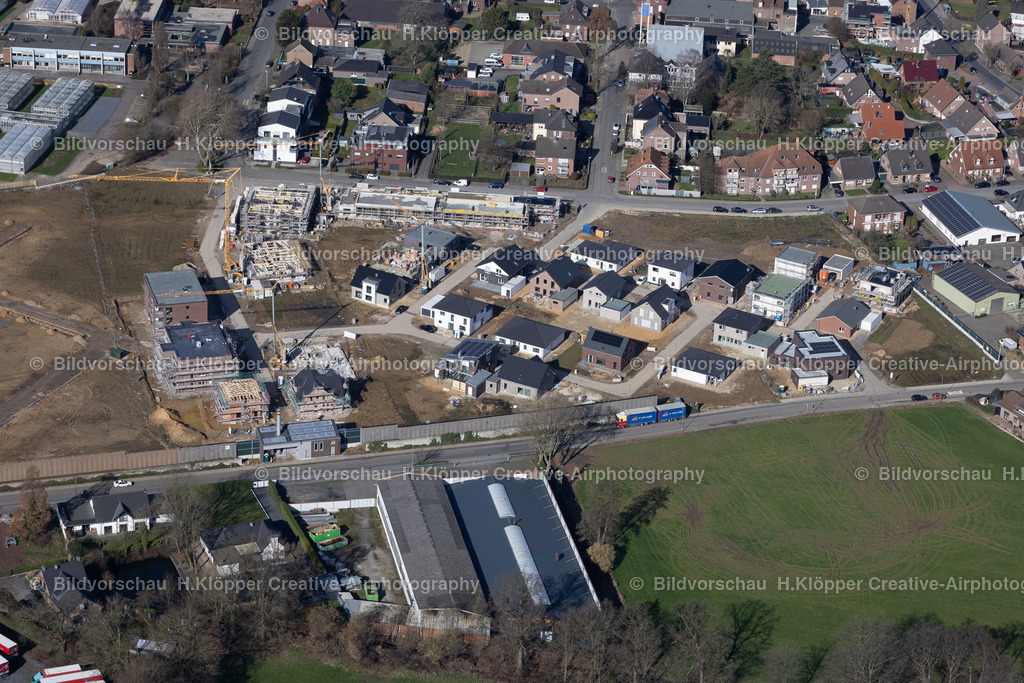 Luftbilder Straelen 47638-1651 | Aerial view Straelen, city on the Lower Rhine ,industry,vegetable,new development area,commercial area,Germany , Europe,North Rhine Westphalia. - Realisiert mit Pictrs.com