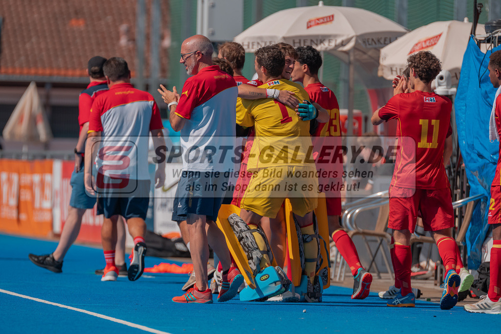 HK_20230711_101306 | Euro Hockey MU18 Spain vs Netherlands Championship Girls &amp; Boys am 11.7.2023 CHTC , Krefeld ,