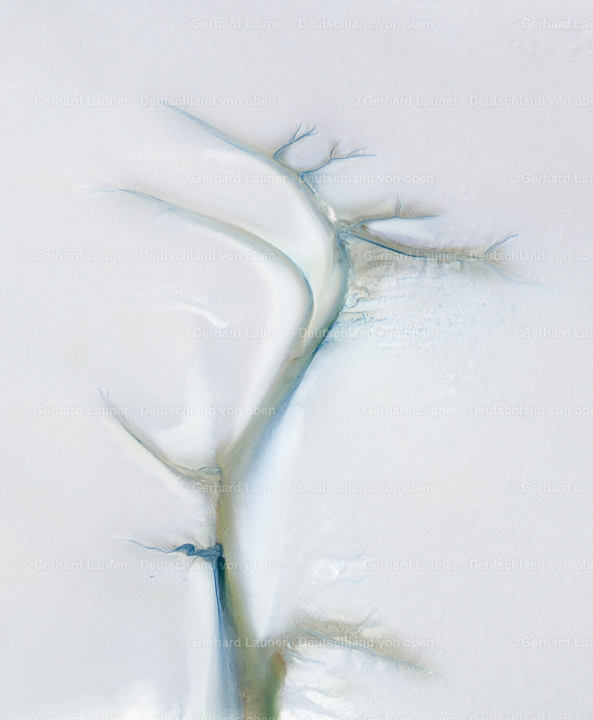 3800691 | bei Spiekeroog, Wattstrukturen Nationalpark Niedersächsisches Wattenmeer