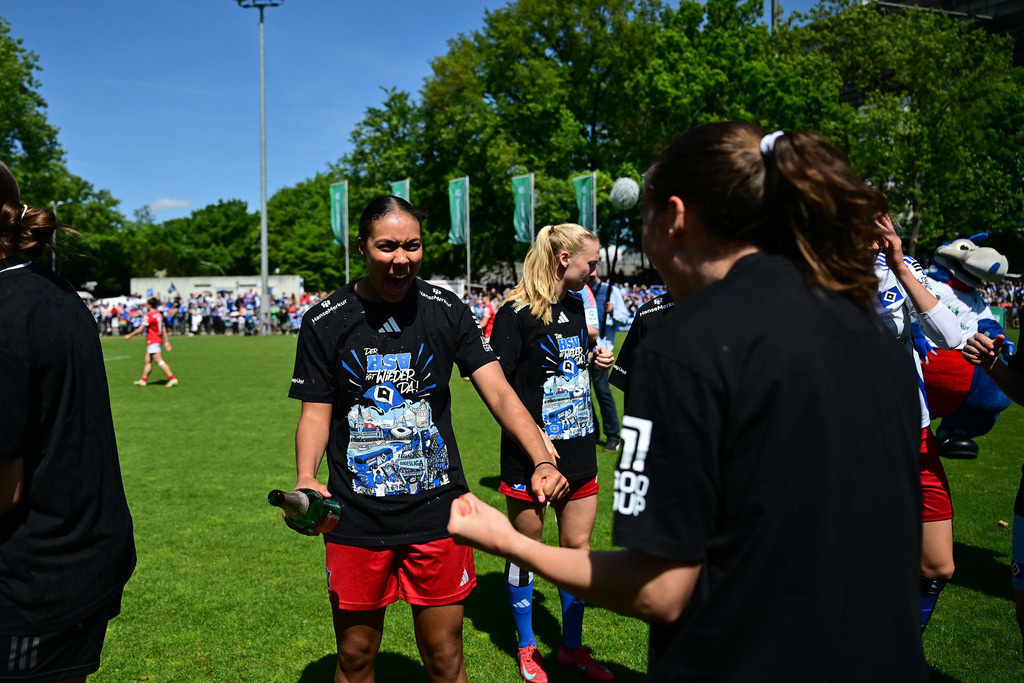 Fußball I Frauen I Saison 2024-2025 I 2. Bundesliga I 25. Spieltag I Hamburger SV - SC Freiburg II | Der Sportfotograf. - Realisiert mit Pictrs.com
