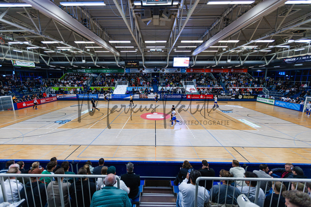47. Stadtmeisterschaften im Hallenfußball 2025, Zwischenrunde, Zwischenrunde | Stadtmeisterschaften im Hallenfußball 2025, Zwischenrunde, Sporthalle Berg Fidel in Münster. Foto: sportfotografie.ms | Markus Paletta - Realisiert mit Pictrs.com