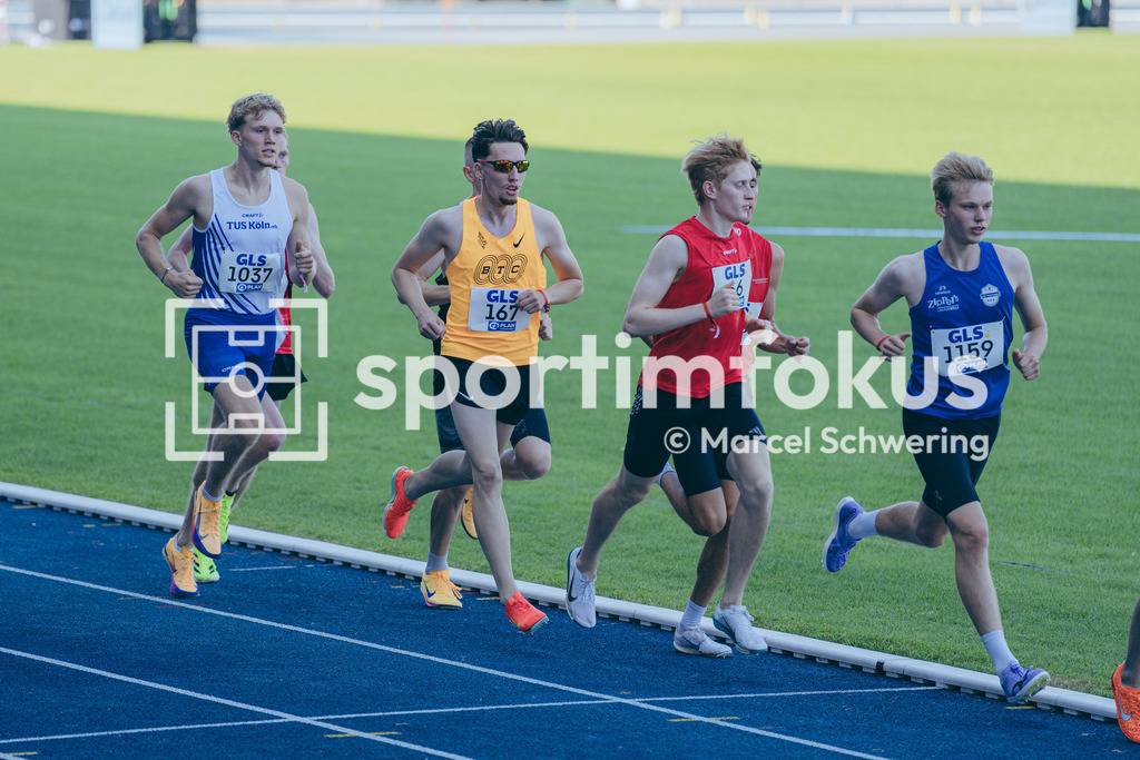 Deutsche Meisterschaften U20 / U16 2026 | 1500-Meter-Lauf, Deutsche Meisterschaften der U20 &amp; U16 2026, Lohrheidestadion Bochum-Wattenscheid, 10.07.2026. Foto: Marcel Schwering / sportimfokus - Realisiert mit Pictrs.com